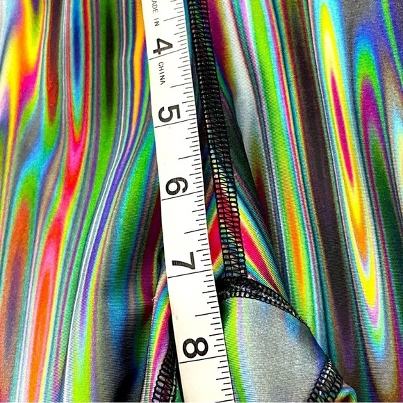 Zara Terez ZT Performance Rainbow Oil Slick Leggings – XS - Picture 8 of 9